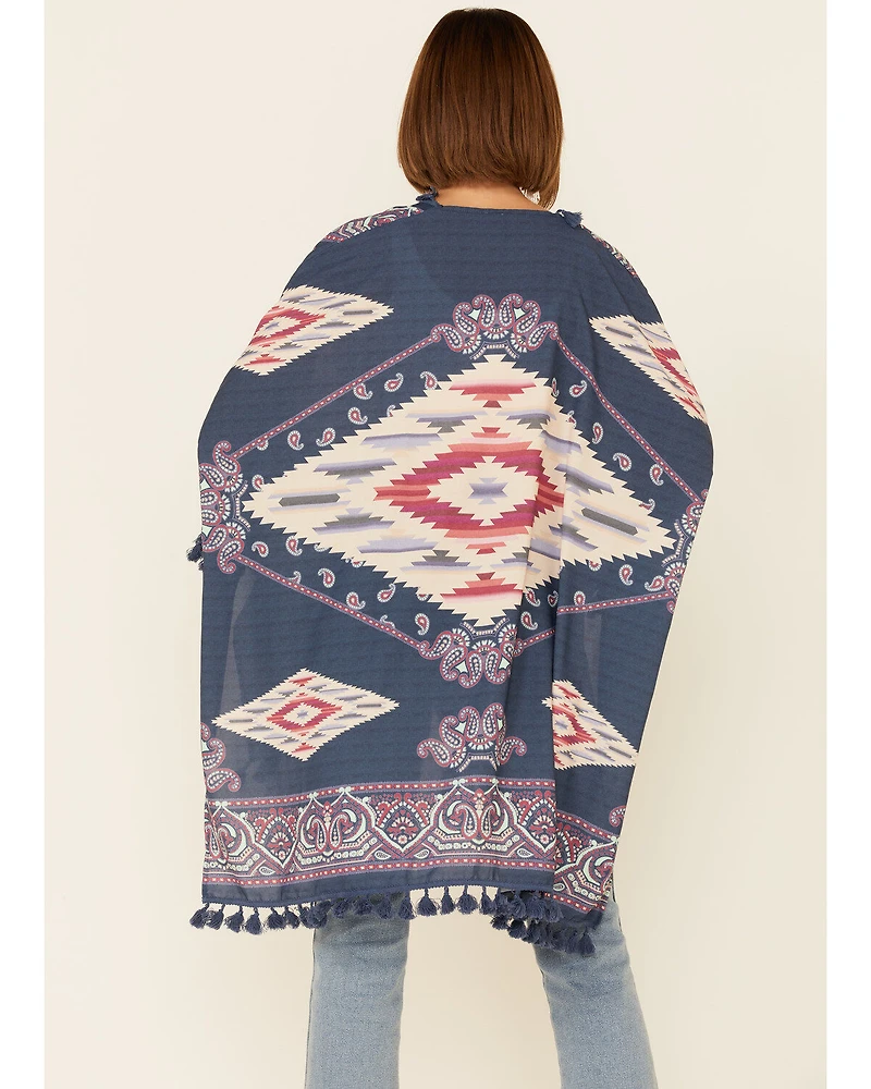 Tasha Polizzi Women's Marrakesh Tile Print Duster