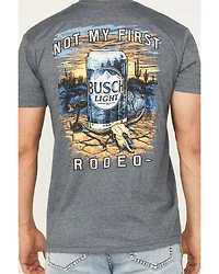Buckwear Men's Busch Desert Beer Short Sleeve Graphic T-Shirt