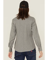 Forge Workwear Women's FR Knit Long Sleeve Button-Down Work Shirt