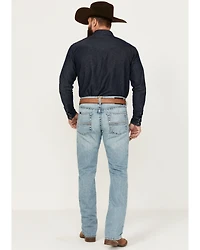 Ariat Men's M4 Corona Marston Light Wash Relaxed Straight Rigid Jeans