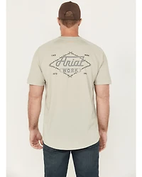 Ariat Men's Rebar Heat Fighter Wired Short Sleeve Pocket Work Shirt