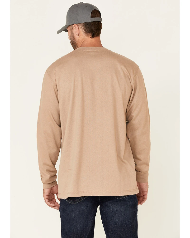 Carhartt Men's Flame Resistant Force Long Sleeve Work T-Shirt
