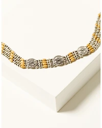 Shyanne Women's Moonrise Canyon Beaded Choker Necklace