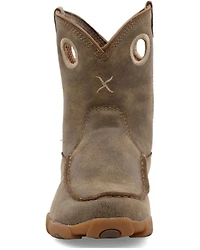 Twisted X Boys' Driving Moc Boots - Toe