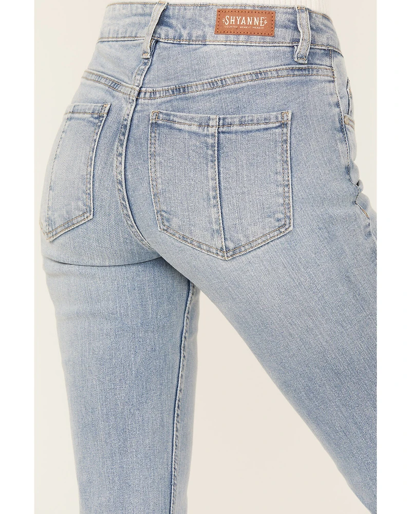 Shyanne Women's Saguaro Mid Rise Stretch Bootcut Jeans