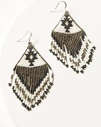 Idyllwind Women's Beaded Bianco Earrings