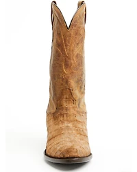 Dan Post Men's Exotic Caiman Makara Tall Western Boots - Round Toe