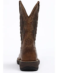 Cody James Men's Scratch American Flag Lite Performance Western Boots - Square Toe