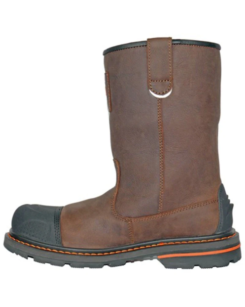 Hoss Men's 10" Cartwright Waterproof Work Boots - Soft Toe