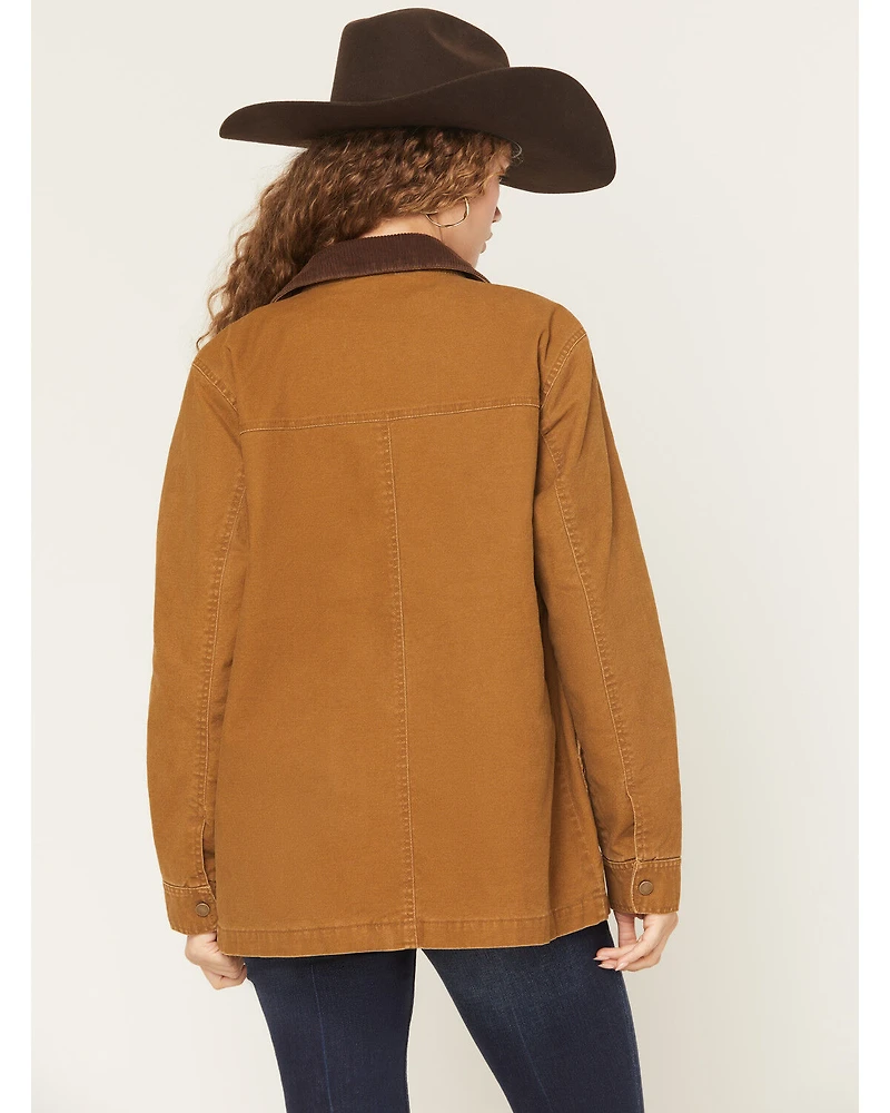 26 International Women's Corduroy Collar Barn Jacket