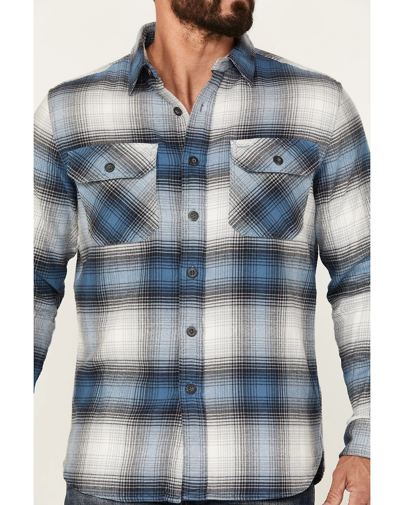 Pendleton Men's Burnside Plaid Print Long Sleeve Button-Down Western Shirt