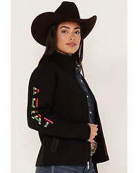 Ariat Women's Floral Embroidered Rosas Team Softshell Jacket