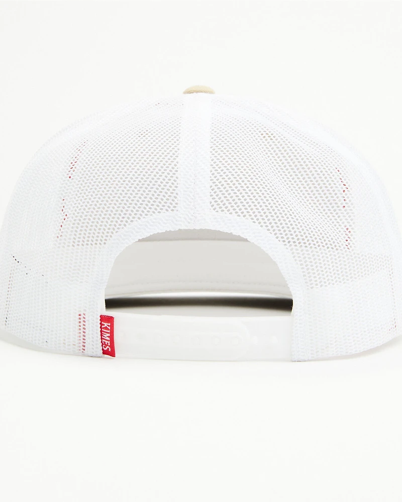 Kimes Ranch Men's Spangled Leather Patch Ball Cap