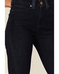 Lola Jeans Women's Dark Wash High Rise Straight Leg