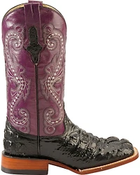Ferrini Women's Hornback Caiman Print Western Boots - Broad Square Toe
