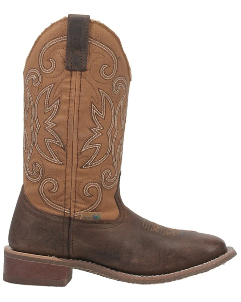 Laredo Women's Caney Western Performance Boots - Broad Square Toe