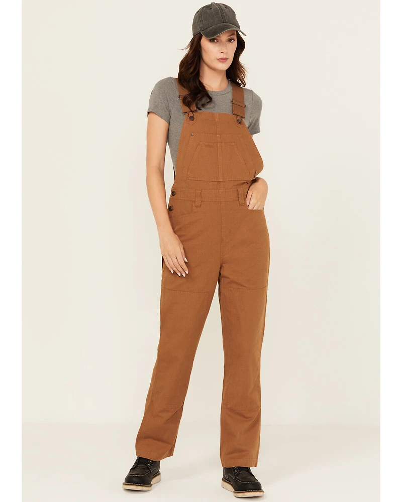 Lucky Brand Workwear Women's Broken Canvas Work Overalls