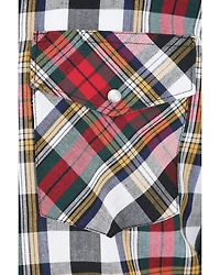 Wrangler Assorted Striped or Plaid Long Sleeve Classic Western Shirt - Big & Tall