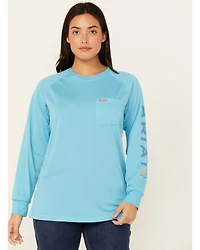 Ariat Women's Rebar Heat Fighter Long Sleeve Work Shirt