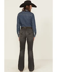 Cinch Women's Lynden Moderate Rise Slim Trouser Stretch Denim Jeans