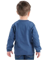 Carhartt Boys' Long Sleeve Logo Pocket T-Shirt