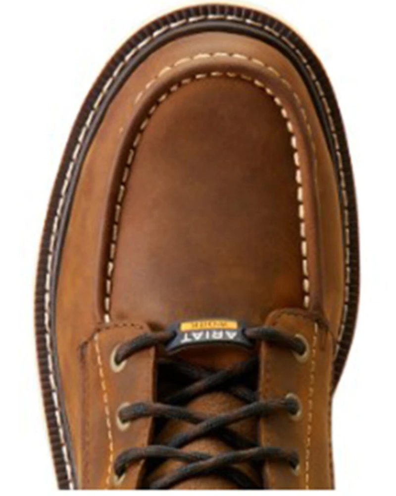 Ariat Men's 8" Rebar Lift Distressed Work Boots - Composite Toe