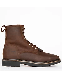 Cody James Men's Mustang Lace-Up Kiltie Work Boots - Soft Toe