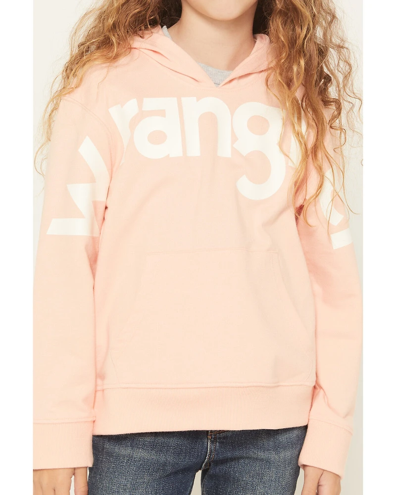Wrangler Girls' Classic Logo Hoodie