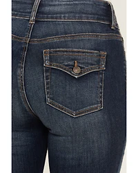 Shyanne Women's Celeste High Rise Bootcut Stretch Denim Jeans