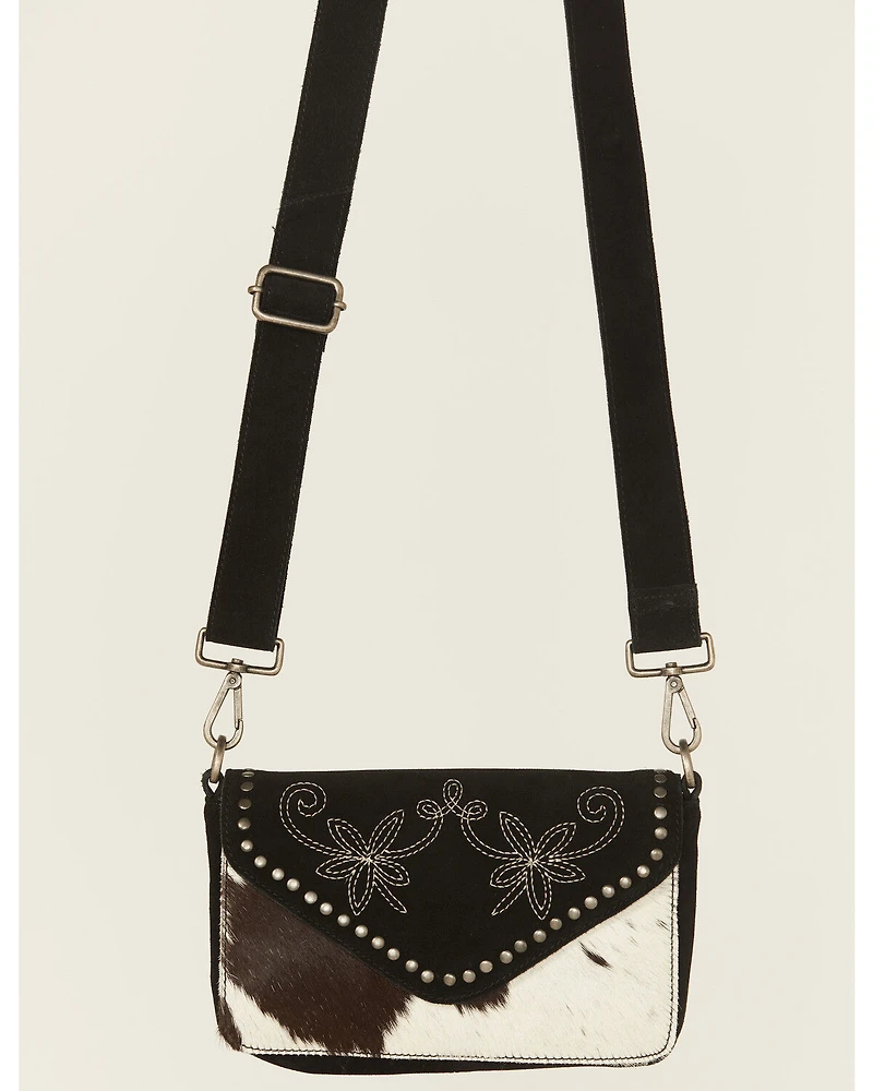 Shyanne Women's Ember Hair on Hide Crossbody Bag