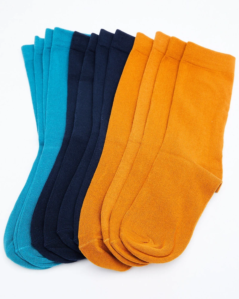 Shyanne Women's Basic Crew Socks - 6 Pack