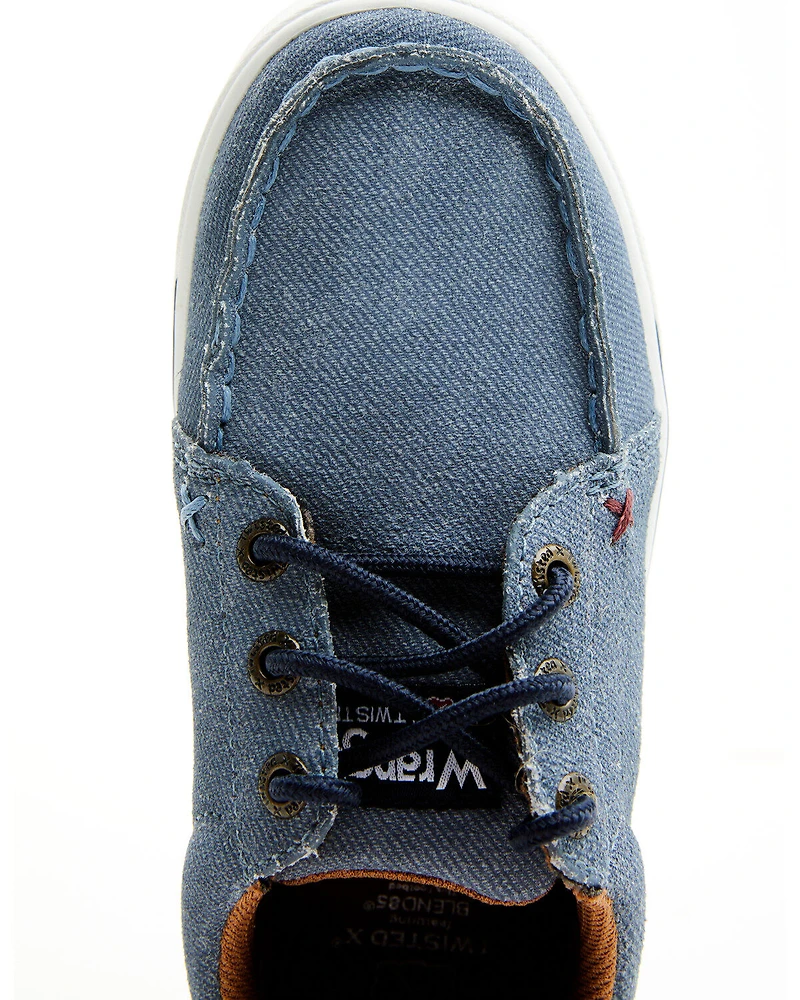 Wrangler By Twisted X Boys' Kicks Casual Shoes - Moc Toe