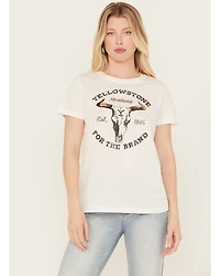 Paramount Network's Yellowstone Women's Dutton Ranch Short Sleeve Graphic Tee