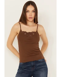 Shyanne Women's Crochet Rib Cami