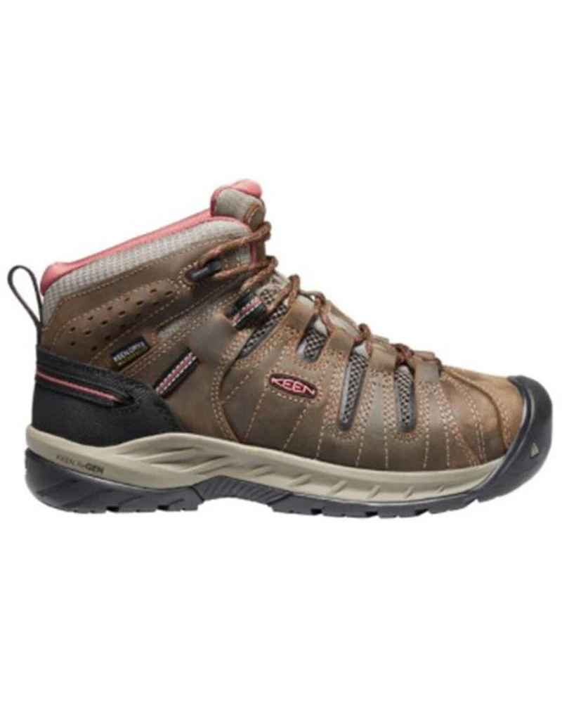 Keen Women's Flint II Waterproof Work Boots - Soft Toe