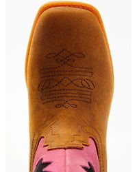 Shyanne Girls' Light-Up Western Boots - Round Toe