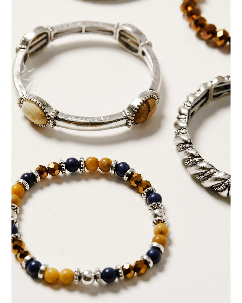 Shyanne Women's Monument Valley 5-Piece Multi-Strand Bracelet Set