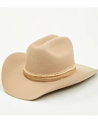 Shyanne Women's Lace Band Wool Cowboy Hat