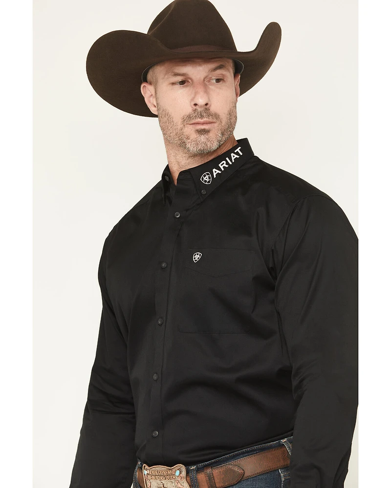 Ariat Men's Long Sleeve Logo Western Shirt