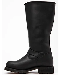 Ad Tec Men's 16" Oiled Leather Engineer Boots - Soft Toe