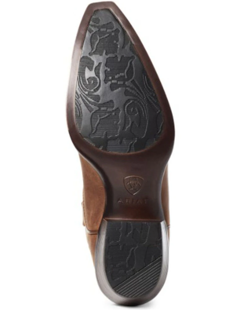 Ariat Women's Heritage Bantamweight Elastic Calf Western Boots - Snip Toe