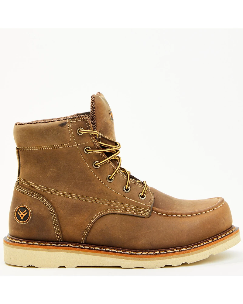 Hawx Men's 6" Moc Work Boots - Steel Toe
