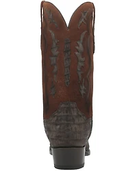 Dan Post Men's Socrates Exotic Caiman Tall Western Boots - Square Toe