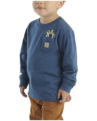 Carhartt Toddler Boys' Tool Pocket Long Sleeve Graphic T-Shirt