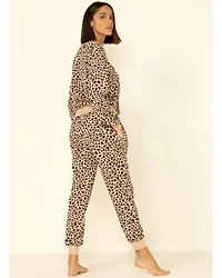 Velvet Heart Women's Leopard Jogger Pants