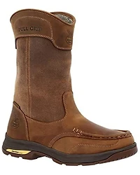 Georgia Boot Men's Athens Superlyte Waterproof Wellington Pull On Western Boots - Alloy Toe