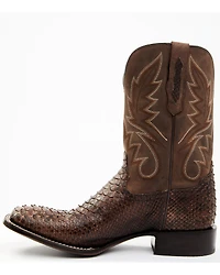 Cody James Men's Exotic Snake Western Boots - Broad Square Toe