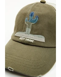 Shyanne Women's Serape Print Cactus Mesh-Back Baseball Cap