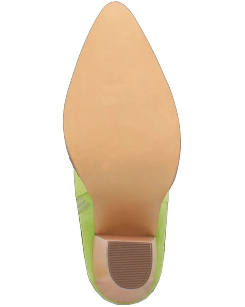 Dingo Women's Crazy Train Leather Booties - Round Toe