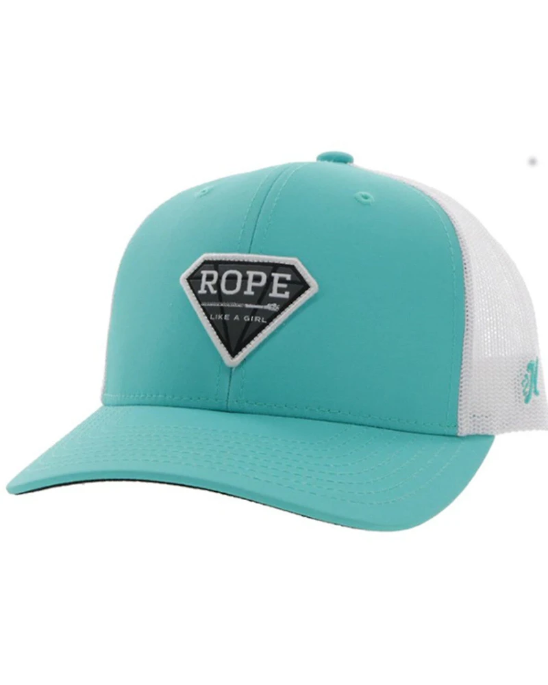 Hooey Women's Rope Like A Girl Patch Trucker Cap